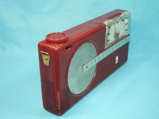 RARE 1950s Vintage Sony TR - 6 Historical Transistor Radio 3