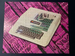 Rare Vintage Apple Ii Plus Jigsaw Puzzle Apple 2 Computer