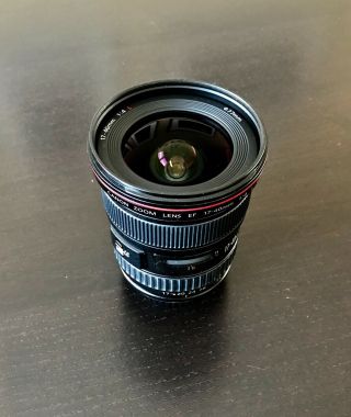 Canon EF 17 - 40 mm f/4 L USM Lens - Rarely,  in excellant 2