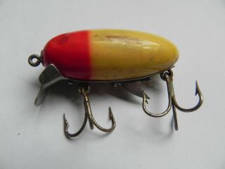 Vintage Fishing Lure Wooden,  2 " Long