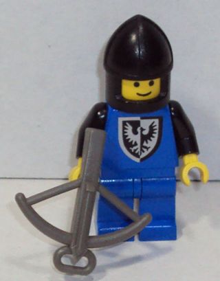 Lego 6059 Classic Castle Black Falcon Vintage Minifigure Archer Crossbow