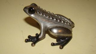 Tim Cotterill - - " Patron " - - Very Rare Show Frog - Bronze Frog - Frogman - Hard To Find - -