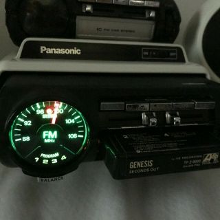 Panasonic Fm 8 Track Car Stereo Model CQ - 881EU System Rare Vintage Mod Retro Gro 3
