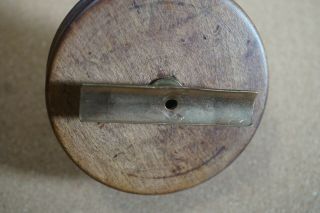 Brass and wood reel 3
