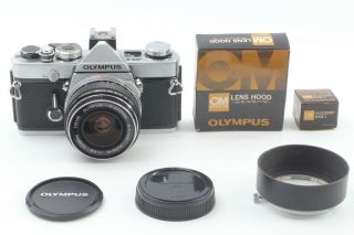 Rare [N MINT] Olympus M - 1 Camera M - System F.  Zuiko Auto - S 35mm F/2.  8 Lens JPN 2