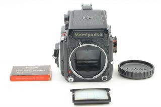 RARE Very Late Model [MINT] Mamiya M645 1000S Film Camera AE Checker Screen JPN 2