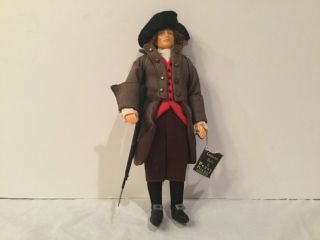 Vintage Peggy Nisbet Paul Revere Costume Doll W/ Tag Made In England History