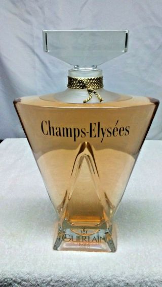 Vintage Champs Elysees Rare Giant Large Commercial Display Bottle By Guerlain