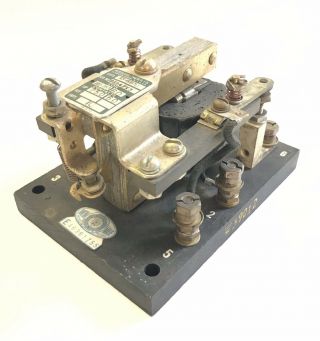 Antique Automatic Switch Co.  Coil MORSE CODE TELEGRAPH Key Relay SOUNDER $9.  99 2