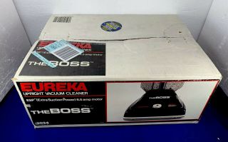 Vintage Eureka " The Boss " Type A Model 2034 Vacuum Very Rare