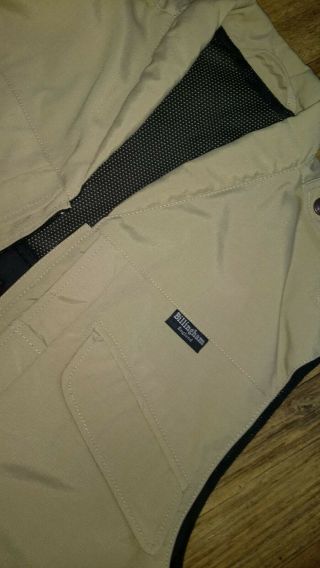 Billingham Photo Vest Brown Khaki Color Multiple Pocket Padded XL EUC RARE 3
