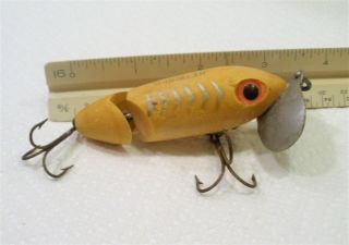 Vintage Jointed Jitterbug Fishing Lure / Fred Arbogast Tackle Co.  / Lure