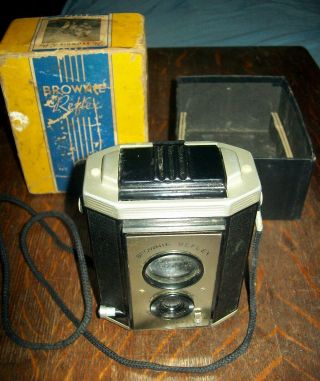 Vintage / Antique Eastman Kodak Brownie Reflex Camera W/ Box