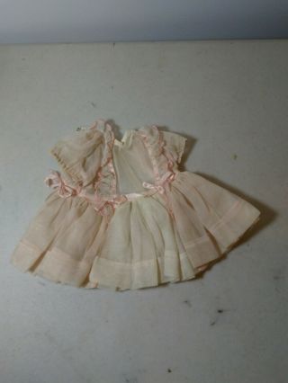 Vintage Doll Dress Teri Lee Pink Dress