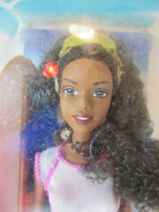 Vintage Barbie Black Aa Afro Long Hair Cali Girl 2004