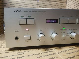 Denon PMA - 750 Vintage Hifi Stereo Amplifier AUDIOPHILE RARE LOOK JAPAN 3