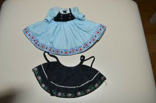 Vintage Madame Alexander Doll Clothes For 8 " Doll.  International Romania Dress