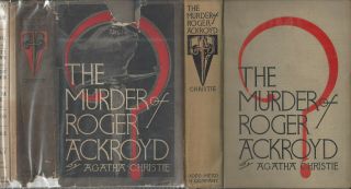 Agatha Christie - The Murder Of Roger Ackroyd - 1st 1926 Dodd Mead Dj Rare