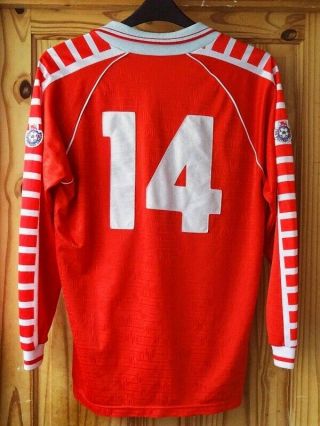 Very Rare Match Worn Middlesbrough Football Shirt 1990 Skill 14 Proctor Slaven