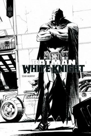 Batman White Knight Rare Oversized B&w Hardcover Hc Sean Murphy Oop Only 300
