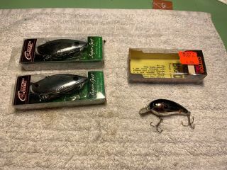 3 Cotton Cordell Old Fishing Lures 4