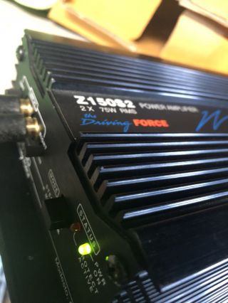 Old School Zapco Z150S2 2 Channel amplifier,  Rare,  SQ,  USA,  vintage 2