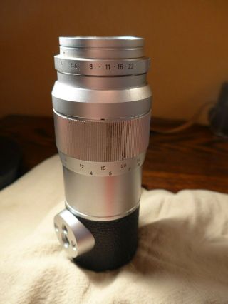 Leica Elmar 135mm 1960 LTM RARE Screw Mount Lens. 3
