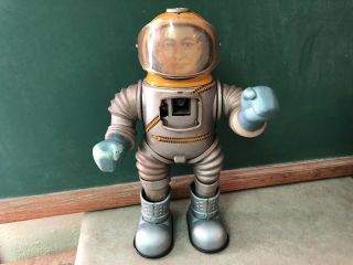 Hi - Bouncer Moon Scout Marx Toy Battery Operated Vtg Robot 1967 Astronaut Rare