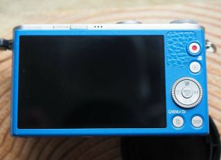 Panasonic LUMIX DMC - GM1 16.  0MP m43 RARE BLUE body smallest very good NO BOX 3