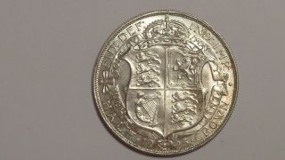 1925 Half - Crown.  Much Higher Grade For Issue.  Rare.  George V.  1911 - 1936.  British