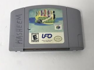 Bowling N64 Blockbuster Exclusive Rare Authentic Nintendo 64