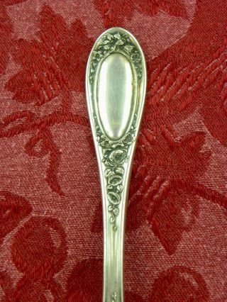 BLOSSOM 1909 1 Cold Meat Serving Fork 1835 R Wallace Silverplate FINE NO MONOS 2