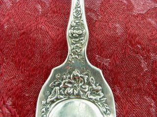 BLOSSOM 1909 1 Cold Meat Serving Fork 1835 R Wallace Silverplate FINE NO MONOS 3