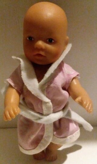 Vintage Zapf Creations Baby Born Miniworld Mini Doll 4 "