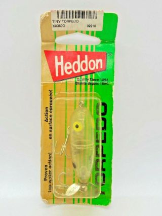 Vintage Heddon Tiny Torpedo Fishing Lure