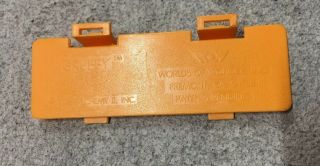 Wow Vintage Teddy Ruxpin Grubby Battery Cover Replacement Door T81