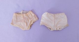 Pair Taffeta Panties For 18 " Miss Revlon Doll By Ideal 1950s