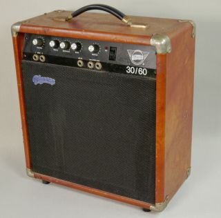 Vintage Pignose 7 - 3060 Amp 12 " Speaker 30 Watts Rare Amp 30/60