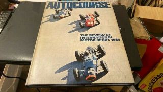 Autocourse - - International Motor Sport Review 1966 - - Book - - Very Rare