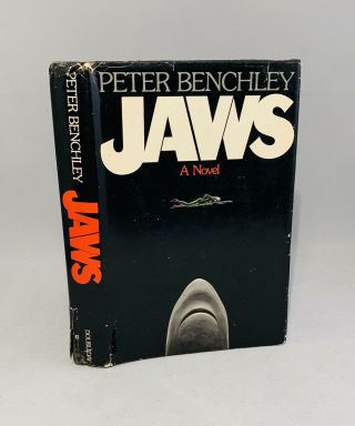 Jaws - Peter Benchley - Signed W/ Drawing - First/1st Edition/early Printing - Rare