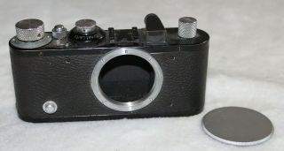 Rare Vintage Leica Standard Rangefinder Camera Body Black
