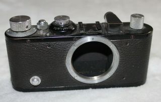RARE Vintage Leica Standard Rangefinder Camera Body BLACK 3