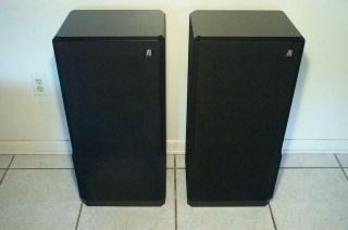 Rare Acoustic Research Ar93q Stereo Speakers Foam Audiophile Classic Ar94