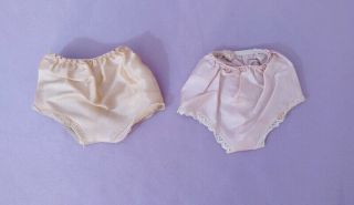 Pair Taffeta Panties For 20 " Miss Revlon Doll By Ideal 1950s