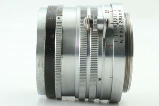 Rare [BLACK Belt EXC,  ] Nikon Nikkor H.  C 5cm 50mm F2 Screw Mount L39 LTM JAPAN 3