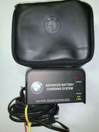 Oem Bmw Zo6 Battery Charger & Leather Case Oem Car Parts Rare Make Offer