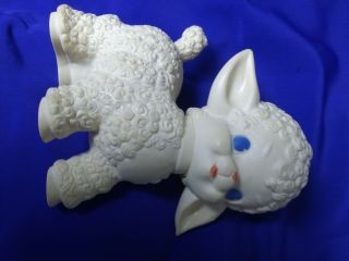 The Sun Rubber Co 1955 Lamb Squeaky Toy