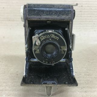 Zeiss Ikon IKONTA 520/18 Antique Folding Bellows Film Camera Novar Lens Germany 2