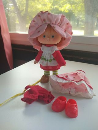 Vintage Strawberry Shortcake Herself Extra Outfits Clothing Shoes Berry Wear