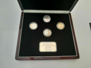 Rare 2008 Undated 20p Mule Coin First Dates Twenty Pence Prestige 4 Coin Set